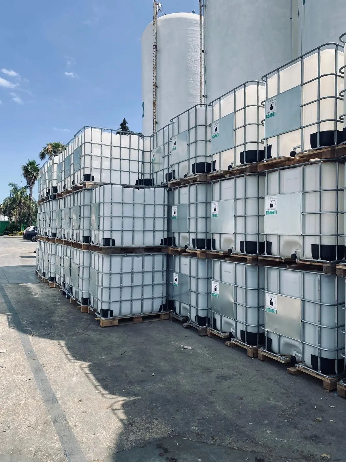 stock ibc rigenerate sito produttivo rebulk sud italia