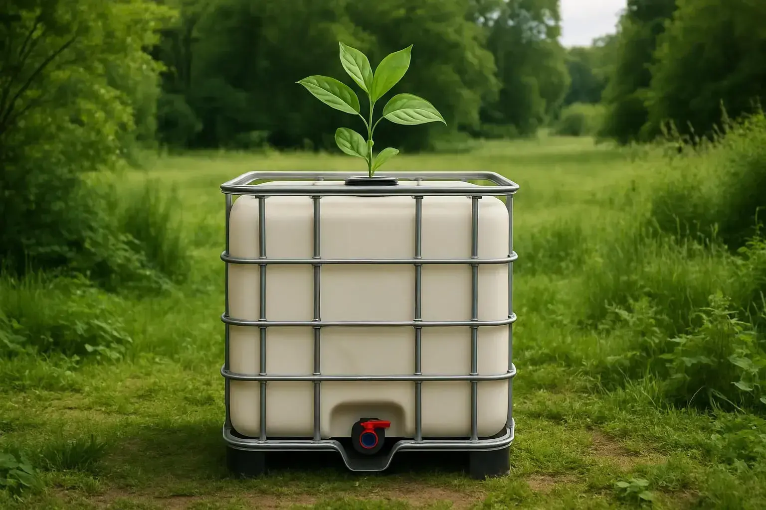 Cisterna IBC rigenerata sostenibilità ambientale - ReBulk